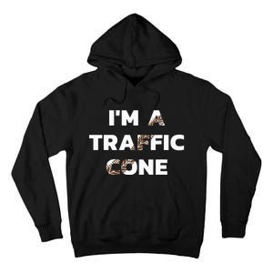 Im A Traffic Cone Adult Costume Tall Hoodie