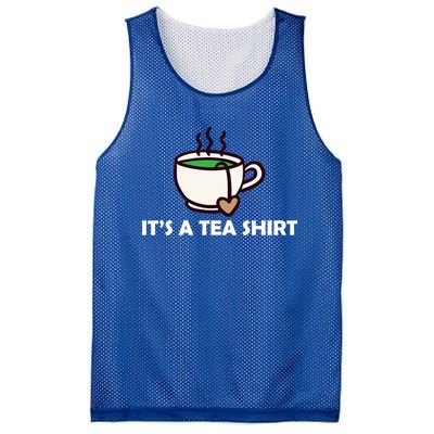 It's A Tea Cool Gift Tea Lover Food Pun Lover Meaningful Gift Mesh Reversible Basketball Jersey Tank