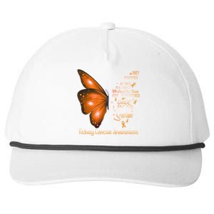 I Am The Storm Ney Cancer Awareness Butterfly Gift Snapback Five-Panel Rope Hat