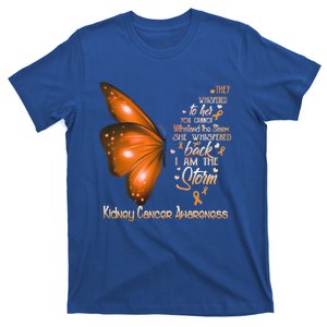 I Am The Storm Ney Cancer Awareness Butterfly Gift T-Shirt