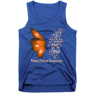 I Am The Storm Ney Cancer Awareness Butterfly Gift Tank Top