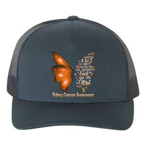 I Am The Storm Ney Cancer Awareness Butterfly Gift Yupoong Adult 5-Panel Trucker Hat