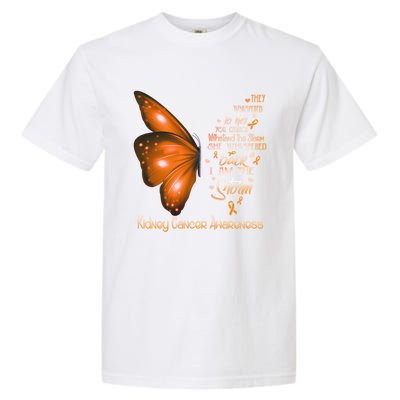 I Am The Storm Ney Cancer Awareness Butterfly Gift Garment-Dyed Heavyweight T-Shirt