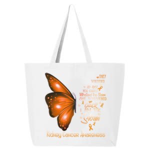 I Am The Storm Ney Cancer Awareness Butterfly Gift 25L Jumbo Tote