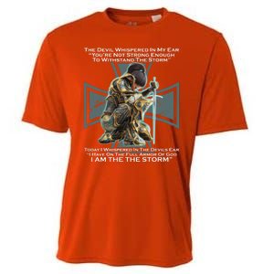 I Am The Storm Female Knight Warrioress Cooling Performance Crew T-Shirt