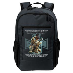 I Am The Storm Female Knight Warrioress Daily Commute Backpack