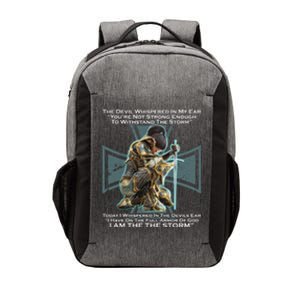 I Am The Storm Female Knight Warrioress Vector Backpack