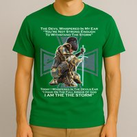 I Am The Storm Female Knight Warrioress T-Shirt