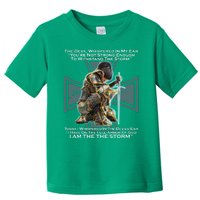 I Am The Storm Female Knight Warrioress Toddler T-Shirt