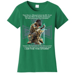 I Am The Storm Female Knight Warrioress Women's T-Shirt