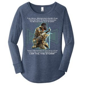 I Am The Storm Female Knight Warrioress Women's Perfect Tri Tunic Long Sleeve Shirt