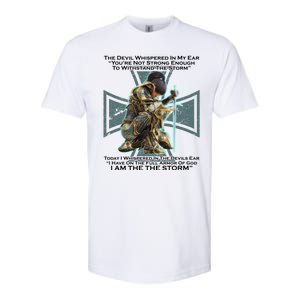 I Am The Storm Female Knight Warrioress Softstyle CVC T-Shirt