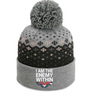 I Am The Enemy Within Gift The Baniff Cuffed Pom Beanie