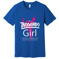 IM A Taekwondo Much Cooler Martial Arts Tkd Quote Funny Gift Premium T-Shirt