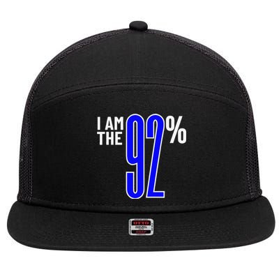 I Am The 92 Club Black Women Vote Black Women We Are Tired 7 Panel Mesh Trucker Snapback Hat