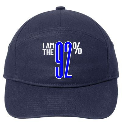 I Am The 92 Club Black Women Vote Black Women We Are Tired 7-Panel Snapback Hat