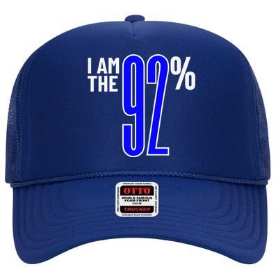 I Am The 92 Club Black Women Vote Black Women We Are Tired High Crown Mesh Back Trucker Hat