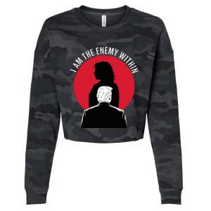 I Am The Enemy Within Kamala Harris 2024 Cropped Pullover Crew