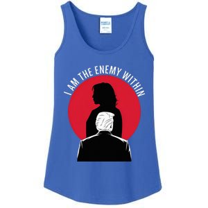 I Am The Enemy Within Kamala Harris 2024 Ladies Essential Tank