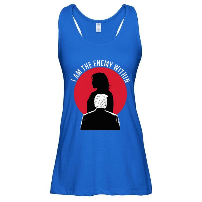 I Am The Enemy Within Kamala Harris 2024 Ladies Essential Flowy Tank