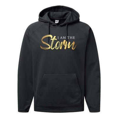 I Am The Storm Performance Fleece Hoodie