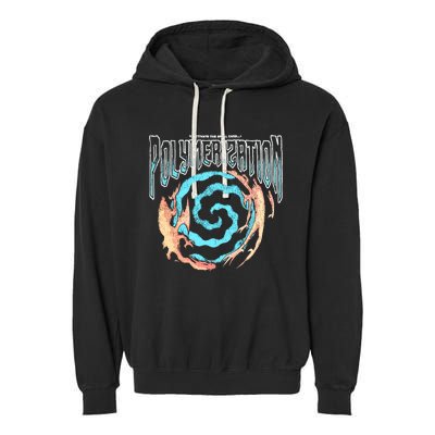 I Activate The Spell Card Garment-Dyed Fleece Hoodie