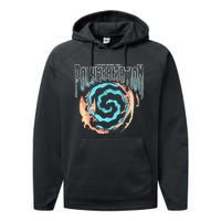 I Activate The Spell Card Performance Fleece Hoodie