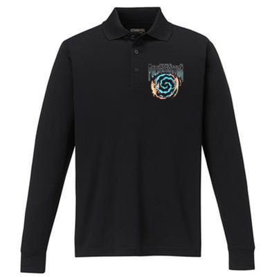 I Activate The Spell Card Performance Long Sleeve Polo