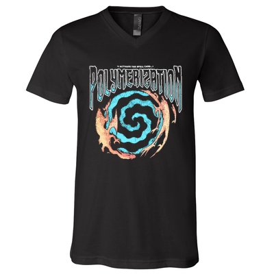 I Activate The Spell Card V-Neck T-Shirt