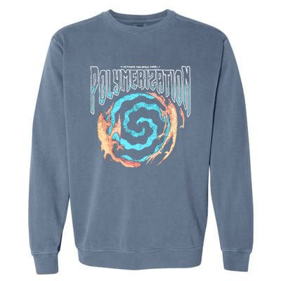 I Activate The Spell Card Garment-Dyed Sweatshirt