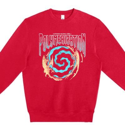 I Activate The Spell Card Premium Crewneck Sweatshirt