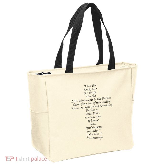 I Am The Way The Truth And The Life Zip Tote Bag