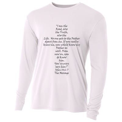I Am The Way The Truth And The Life Cooling Performance Long Sleeve Crew