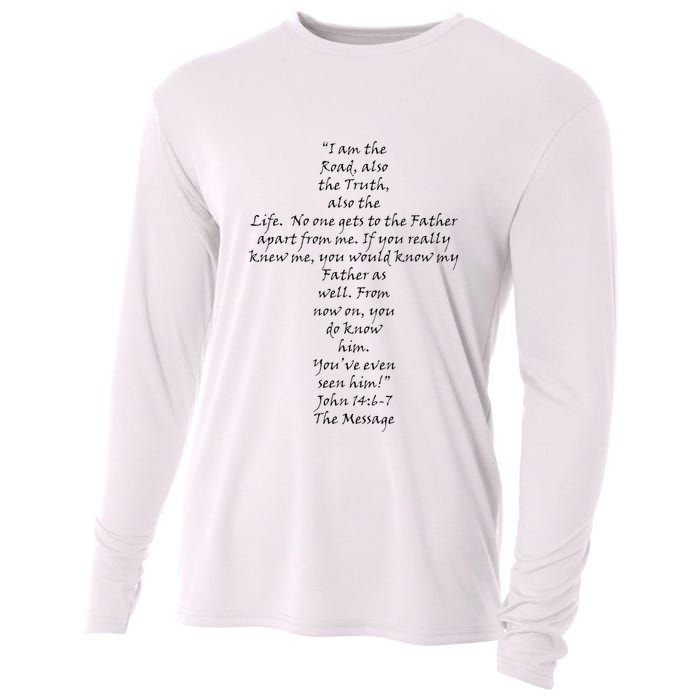 I Am The Way The Truth And The Life Cooling Performance Long Sleeve Crew