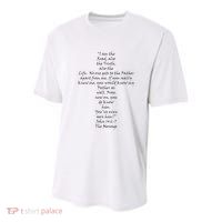 I Am The Way The Truth And The Life Youth Performance Sprint T-Shirt