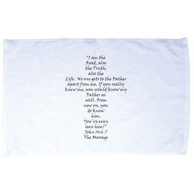 I Am The Way The Truth And The Life Microfiber Hand Towel