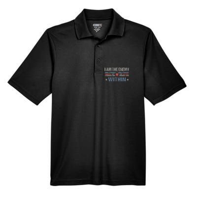 I Am The Enemy Within Kamala Harris 2024 Men's Origin Performance Pique Polo