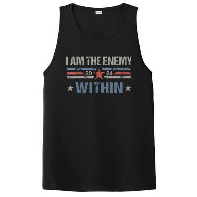 I Am The Enemy Within Kamala Harris 2024 PosiCharge Competitor Tank