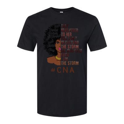 I Am The Storm Cna apparel African American Softstyle CVC T-Shirt