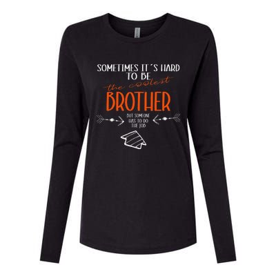 I am the cool brother funny brother Womens Cotton Relaxed Long Sleeve T-Shirt