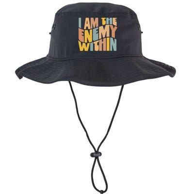 I Am The Enemy Within Kamala Harris 2024 Merch Legacy Cool Fit Booney Bucket Hat