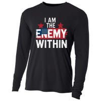 I Am The Enemy Within Kamala Harris Trump Cooling Performance Long Sleeve Crew