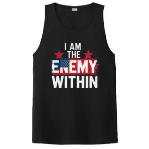 I Am The Enemy Within Kamala Harris Trump PosiCharge Competitor Tank