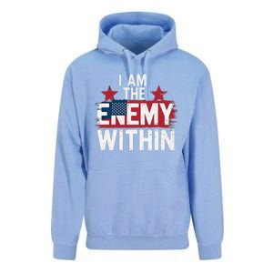 I Am The Enemy Within Kamala Harris Trump Unisex Surf Hoodie