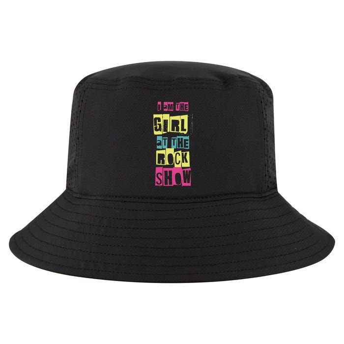I Am The Girl At The R.O.C.K Show Funny Punk Rock Cool Comfort Performance Bucket Hat