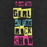 I Am The Girl At The R.O.C.K Show Funny Punk Rock Cool Comfort Performance Bucket Hat