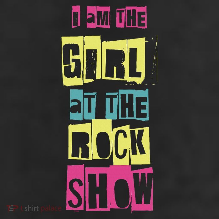 I Am The Girl At The R.O.C.K Show Funny Punk Rock 11oz C Handle Ceramic Mug