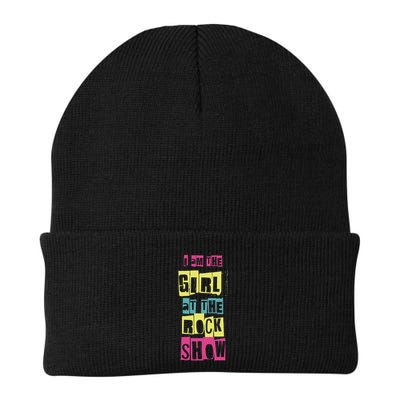 I Am The Girl At The R.O.C.K Show Funny Punk Rock Beanie