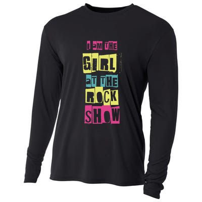 I Am The Girl At The R.O.C.K Show Funny Punk Rock Cooling Performance Long Sleeve Crew
