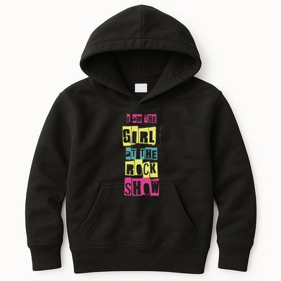 I Am The Girl At The R.O.C.K Show Funny Punk Rock Kids Hoodie